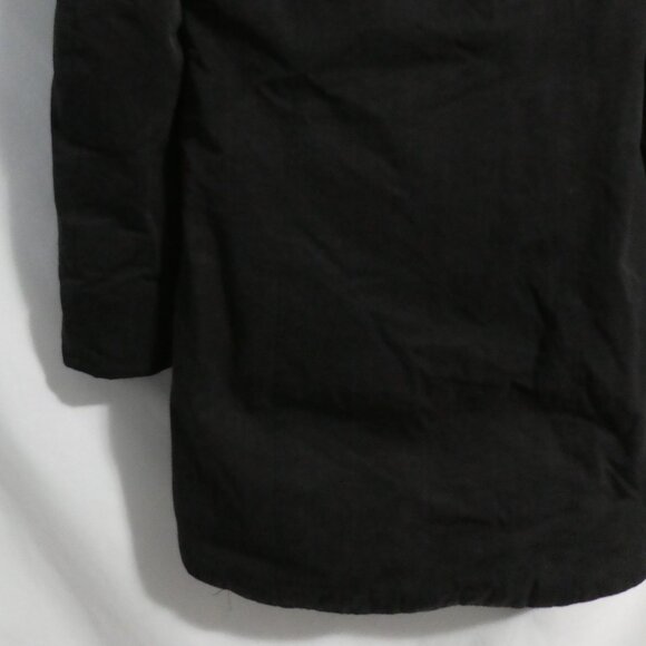 TOBOGGAN Cold Weather Gear | xs - extra small | Black Hooded Long Parka Coat - Picture 14 of 15